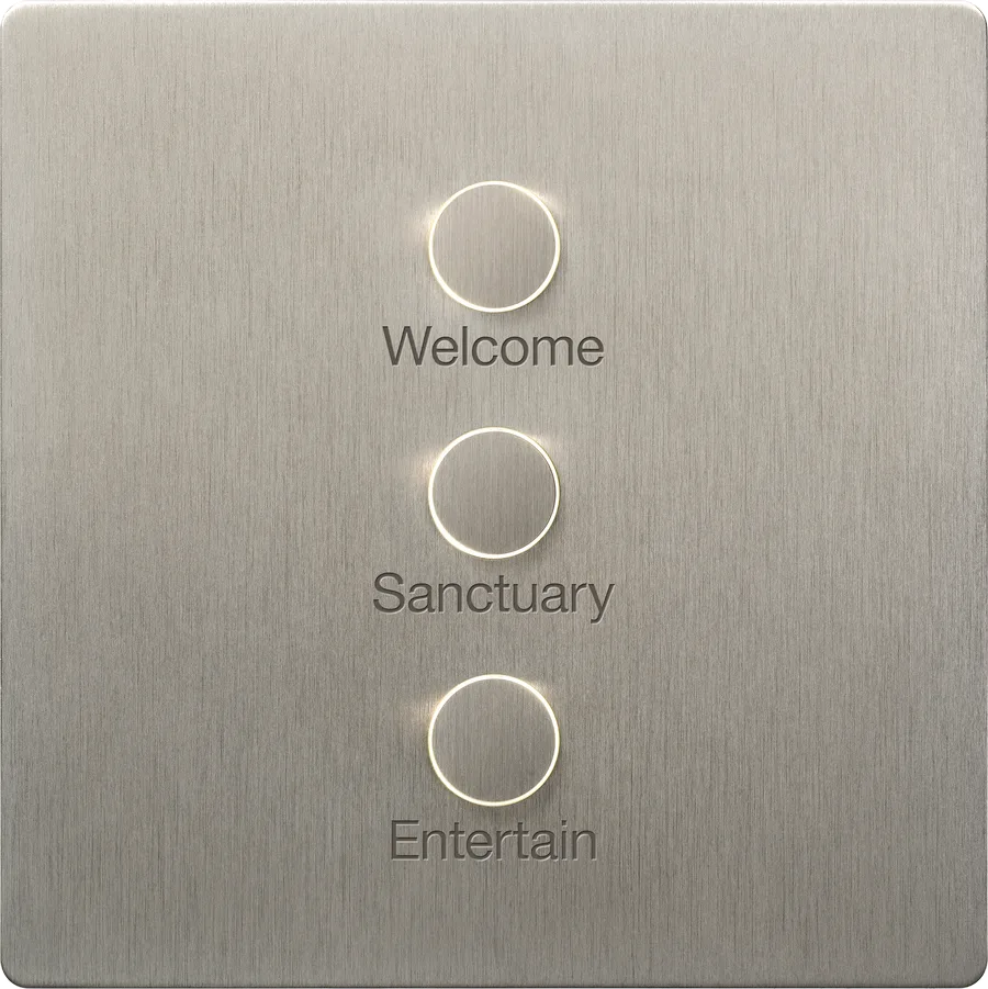 Alisse · satin nickel keypad